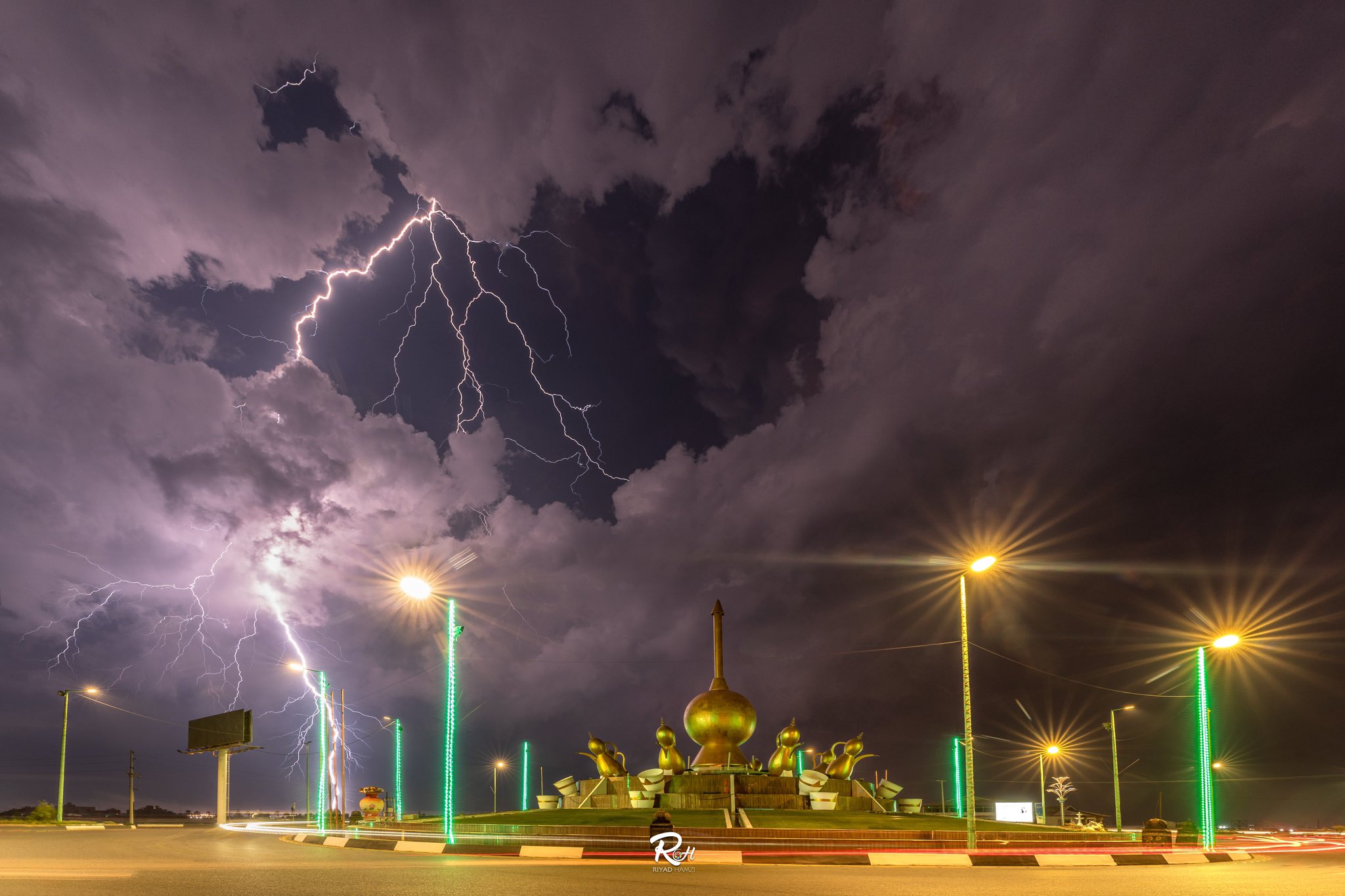 متابعة مستمرة لأول حالة ماطرة ربيعية تؤثر على السعودية هذا الموسم